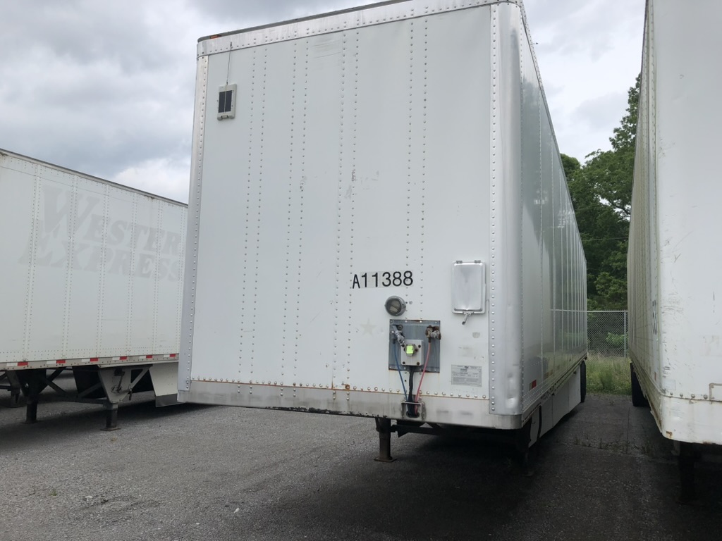 Trailer rear doors with unit number A11388